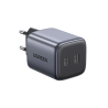 Carregador de Parede UGREEN 45W GaN, 2 x USB-C, Carregamento Rápido QC 4.0, PD 3.0, Leve e Compacto, Alta Eficiência