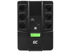 Green Cell Fonte de Alimentação Ininterrupta UPS AiO 800VA 480W com Display LCD + Nova Aplicação