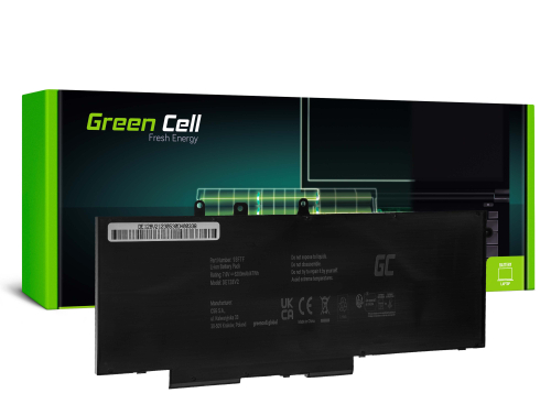 Green Cell Bateria 93FTF GJKNX para Dell Latitude 5280 5290 5480 5490 5491 5495 5580 5590 5591 Precision 3520 3530