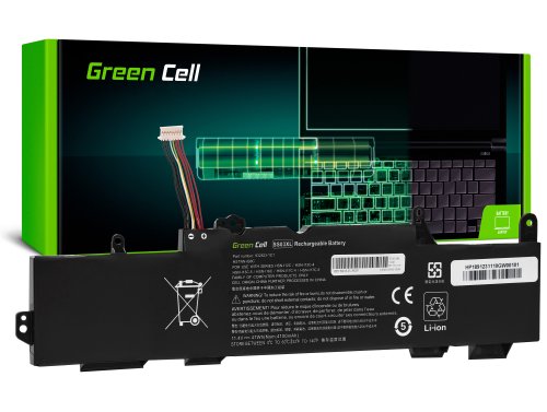 Green Cell Bateria SS03XL para HP EliteBook 735 G5 G6 745 G5 G6 830 G5 G6 836 G5 840 G5 G6 846 G5 G6