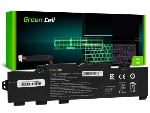 Green Cell Bateria TT03XL para HP EliteBook 755 G5 850 G5, HP ZBook 15u G5