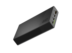 Green Cell PowerPlay20s Power Bank 20000mAh 22.5W PD USB C com carregamento rápido para iPhone 15 14 13 12 11 X