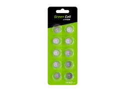 Blister Green Cell 10x Bateria de Lítio CR1620 3V 70mAh Bateria de Botão