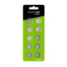 10x Green Cell CR2032 Lithiumbatterie Batterie 3V 220mAh