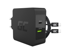 Green Cell 45W USB-C PD com cabo USB-C e porta USB adicional