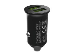 Green Cell Autoladegerät 36W GC PowerRide Nano36 mit 2x USB-A Ultra Charge Schnellladung