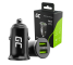 Carregador de carro Green Cell PowerRide Nano36 36W 6A 2x USB-A com carregamento rápido Ultra Charge, para 12V e 24V