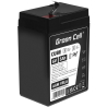 Green Cell CUBE AGM IP54 6V 5Ah Bateria de chumbo livre de manutenção para carros e brinquedos