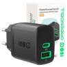 Green Cell PowerSource Duo30 carregador USB/USB-C preto, adaptador de corrente 30 W com Power Delivery