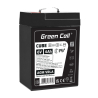 Green Cell CUBE AGM IP54 6V 4Ah Bateria de chumbo livre de manutenção para trator e carro