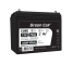 Green Cell CUBE AGM IP54 12V 75Ah Bateria de chumbo livre de manutenção para motor elétrico e autocaravana