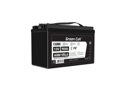 Green Cell CUBE AGM IP54 12V 90Ah Bateria de chumbo livre de manutenção para autocaravanas e fotovoltaicos