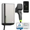 Green Cell GC HabuDen Wallbox 11kW 22kW 32A 7,5m Carregador para carro elétrico Tipo 2 EV com GC App Bluetooth WiFi