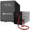 Greencell Fonte de Alimentação Ininterrupta AVR UPS 800VA 500W PowerCore 12 VDC com visor LCD