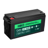 Bateria Green Cell Cube AGM VRLA IP54 12V 150Ah sem manutenção para camper, fotovoltaicos e painéis solares de barco