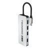 Adapter Basic HUB Greencell USB-C 4in1 (4×USB-A 3.0) – szybki transfer do 5 Gb/s