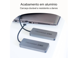Adapter Basic HUB Greencell USB-C 4in1 (4×USB-A 3.0) – szybki transfer do 5 Gb/s