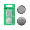 Greencell Blister 2x bateria litova CR2032 3V 220mAh guzikowa para chave, relógio, controle remoto, balança