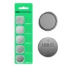 Greencell Blister 5x bateria lit Li CR2032 3V 220mAh pastylkowa para chaveiro, relógio, controle remoto, balança