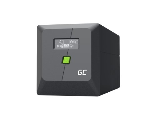 Estabilizador UPS Greencell 1000VA 600W PowerProof com display LCD