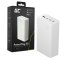 Greencell PowerPlay 30 - powerbank branco de 30 000mAh, 22,5W, 4 portas