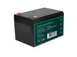 Greencell AGM VRLA 12V 12Ah bateria sem manutenção para caixa brinquedo câmera (152x99x100mm)