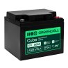 Greencell AGM VRLA 12V 50Ah sem manutenção para no-break, balança e trailer (197x166x170mm)