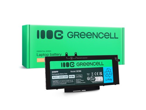 Bateria Greencell para Dell 3HWPP Latitude 5400, 5401, 5410, 5411, 5500, 5501, 5510, 5511, 7591