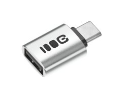 Adaptador OTG Greencell 2.4A USB-C para USB-A transferência de dados 480 Mbps 12W alumínio