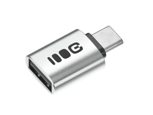 Adaptador OTG Greencell 2.4A USB-C para USB-A transferência de dados 480 Mbps 12W alumínio