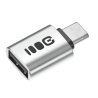 Adaptador OTG Greencell 2.4A USB-C para USB-A transferência de dados 480 Mbps 12W alumínio
