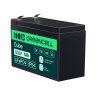 Green Cell CUBE LiFePO4 Bateria 7Ah 12.8V 89.6Wh de fosfato de ferro de lítio para UPS, Alarme, Brinquedo, CCTV Carro infantil