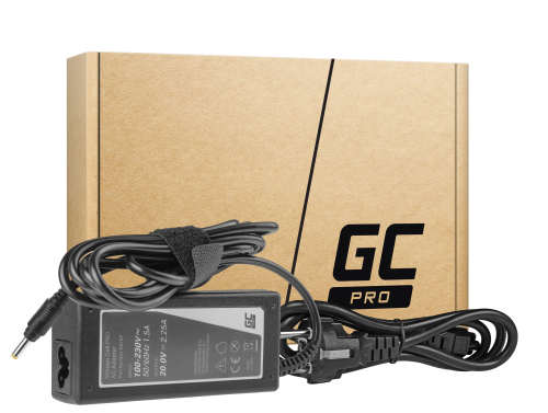 Carregador / adaptador AC Green Cell PRO 20V 2,25A 45W para Lenovo IdeaPad 110 110-15 100-15IBY 110-15IBR 320-15ISK 320-15AST