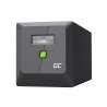 Zasilacz awaryjny UPS Greencell 1000VA 700W PowerProof com display LCD