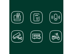 Green Cell CUBE AGM IP54 12V 55Ah Bateria de chumbo livre de manutenção para barcos e botes