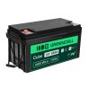 Bateria AGM GEL 12V 65Ah bateria de chumbo Green Cell livre de manutenção para barcos e empilhadeiras