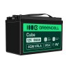 Bateria AGM GEL 12V 90Ah bateria de chumbo Green Cell livre de manutenção para autocaravanas e fotovoltaicos