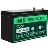 Bateria AGM GEL 12V 7,2Ah bateria de chumbo Green Cell livre de manutenção para UPS e monitoramento