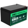 Bateria AGM GEL 12V 14Ah bateria de chumbo Green Cell livre de manutenção para scooters e bicicletas