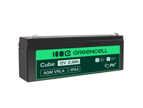 Bateria AGM GEL 12V 2.3Ah bateria de chumbo Green Cell livre de manutenção para gravidade e alarme