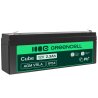 Bateria AGM GEL 12V 2.3Ah bateria de chumbo Green Cell livre de manutenção para gravidade e alarme