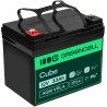 Bateria AGM GEL 12V 33Ah bateria de chumbo Green Cell livre de manutenção para scooters e barcos de pesca