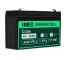 Bateria AGM GEL 6V 14Ah bateria de chumbo Green Cell livre de manutenção para alarme e iluminação livre de manutenção