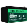 Bateria AGM GEL 12V 10Ah bateria de chumbo Green Cell livre de manutenção para fotovoltaica e ecobatímetro
