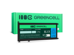 Green Cell Bateria 33YDH para Dell Inspiron G3 3579 3779 G5 5587 G7 7588 7577 7773 7778 7779 7786 Latitude 3380 3480 3490 3590