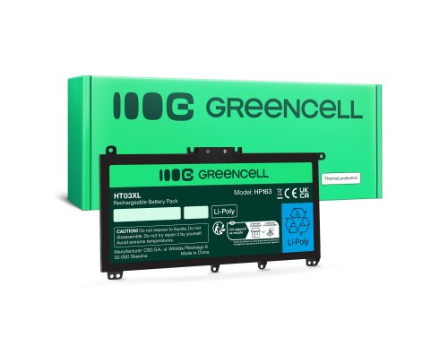 Green Cell Bateria HT03XL L11119-855 para HP 250 G7 G8 255 G7 G8 240 G7 G8 245 G7 G8 470 G7, HP 14 15 17, HP Pavilion 14 15