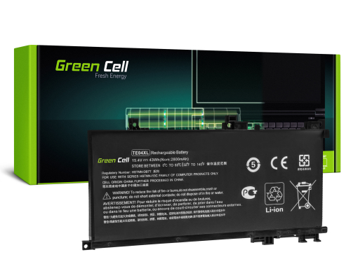 Green Cell Bateria TE04XL 905175-271 905175-2C1 905277-855 HSTNN-DB7T TPN-Q173 para HP Omen 15-AX, HP Pavilion 15-BC