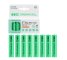 8x Pilhas recarregáveis AAA R3 950mAh Ni-MH Baterias Green Cell