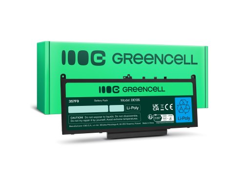Green Cell Bateria J60J5 MC34Y para Dell Latitude E7270 E7470