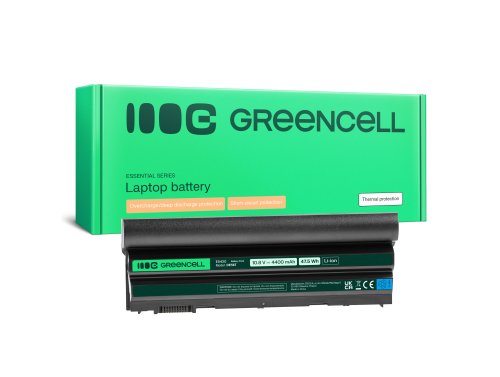 Green Cell Bateria M5Y0X para Dell Latitude E6420 E6430 E6520 E6530 E5420 E5430 E5520 E5530 E6440 E6540 Vostro 3460 3560